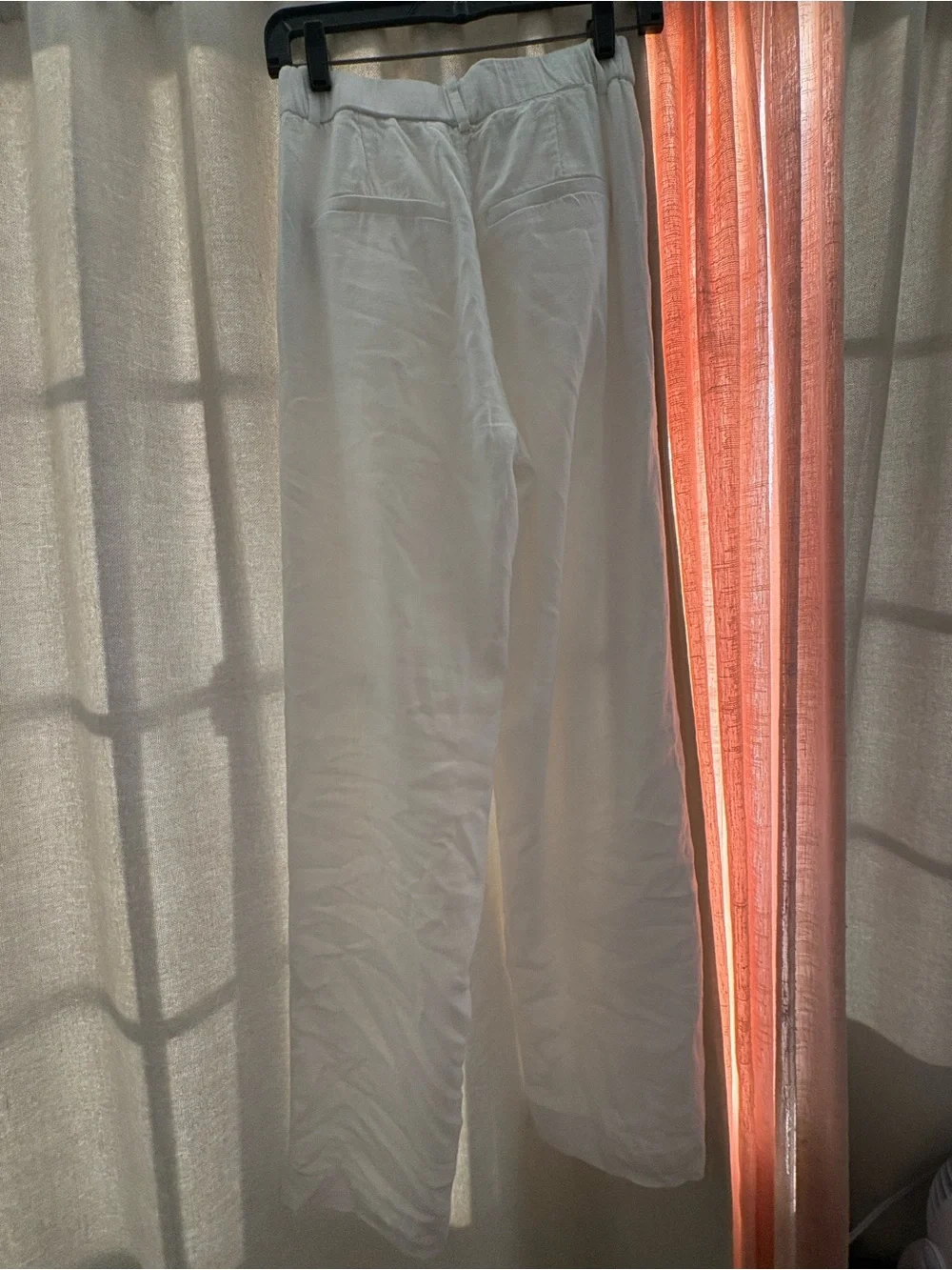 A&F Sloane Linen-Blend Tailored Wide Leg Pant